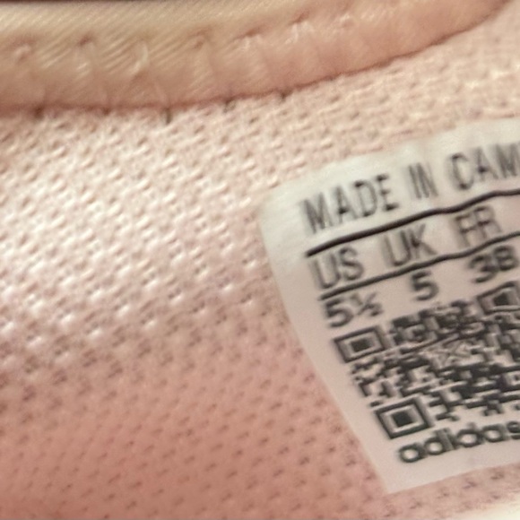 Adidas Light Pink Athletic Shoes - Picture 5 of 6